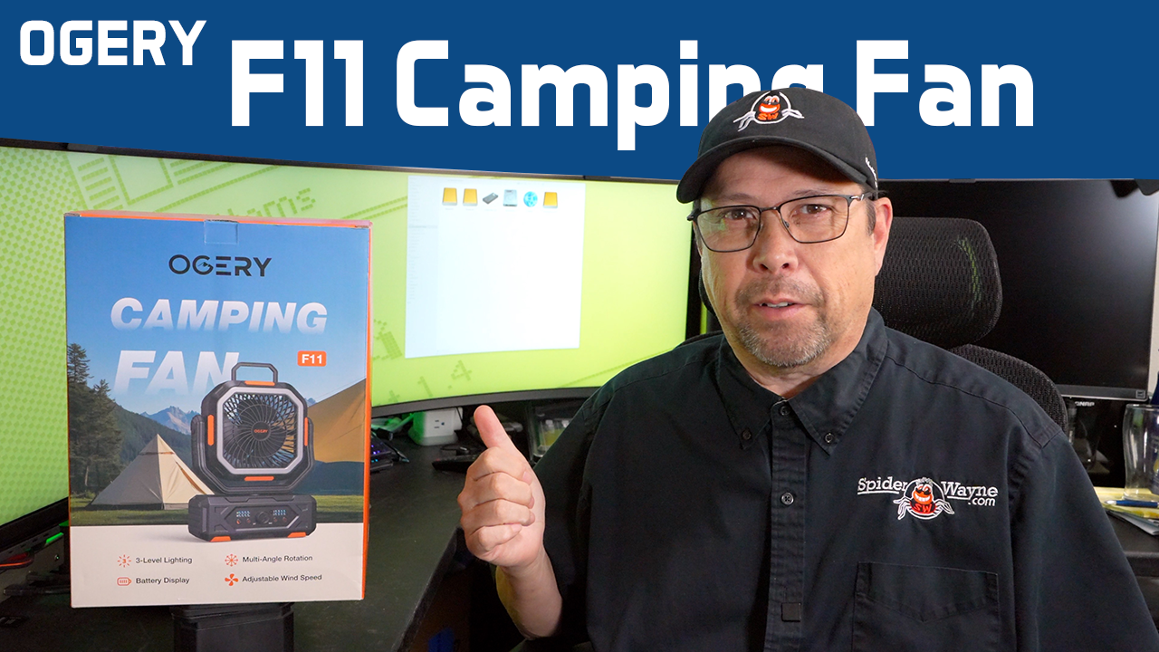 Ogery F11 Camping Fan 01
