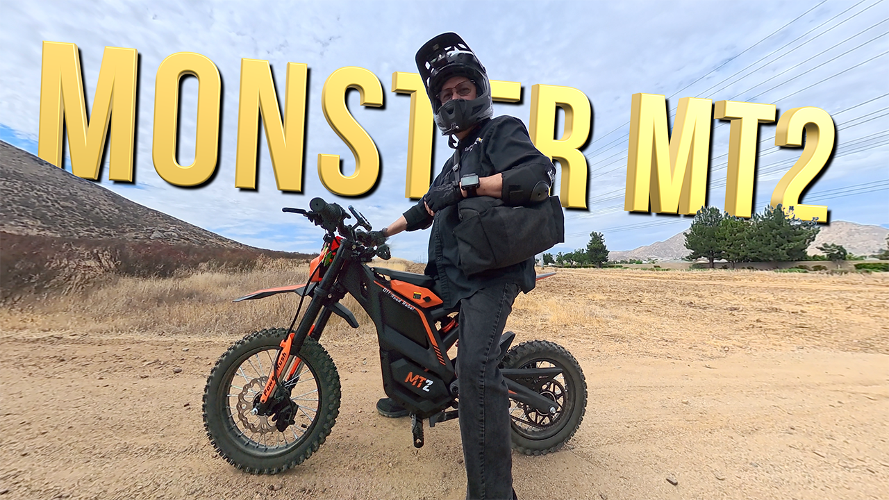 Isinwheel Monster MT2 Electrice Dirt Bike