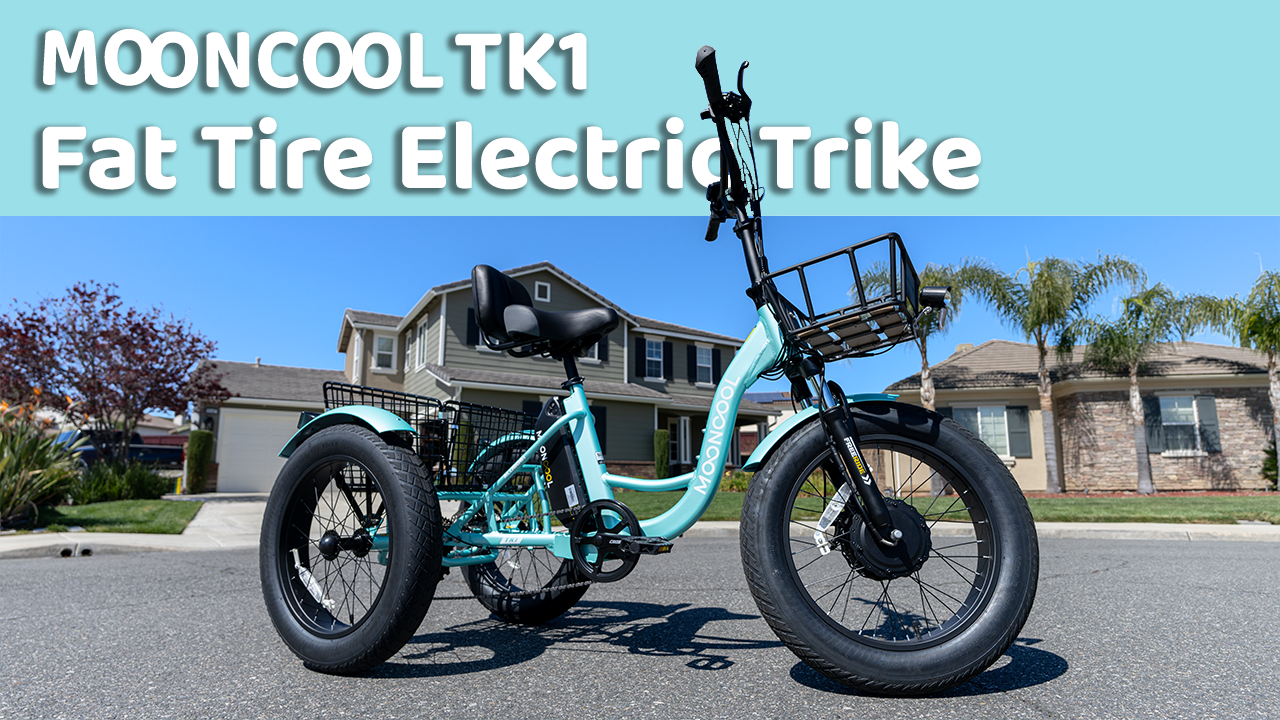 MOONCOOL TK1 Fat Tire E-Trike