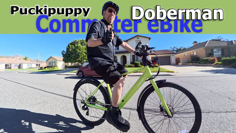 Puckipuppy Doberman Commuter eBike